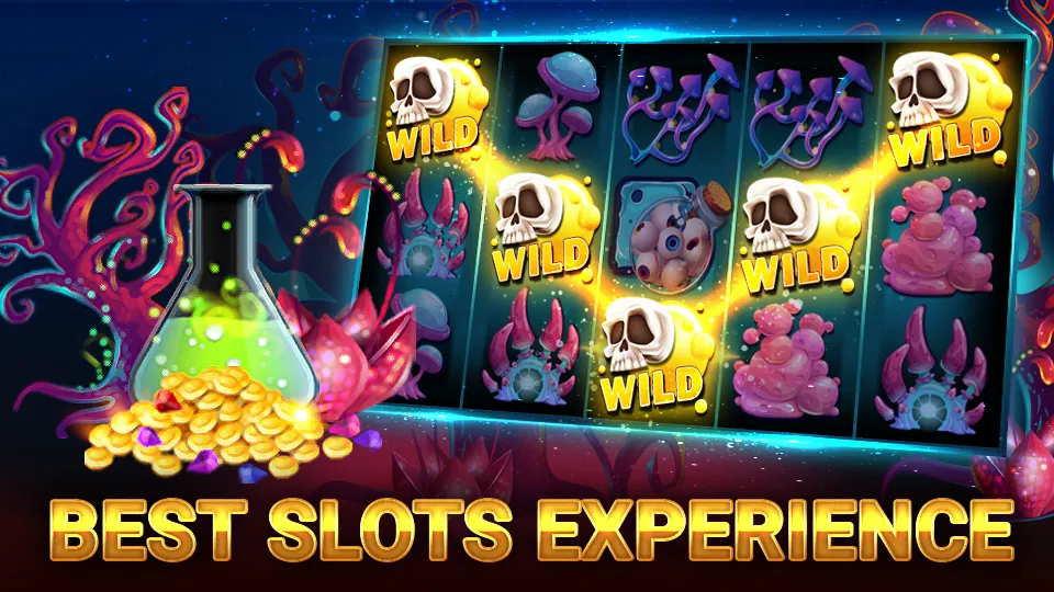 Hình ảnh máy Nổ hũ với biểu tượng Wild và Scatter